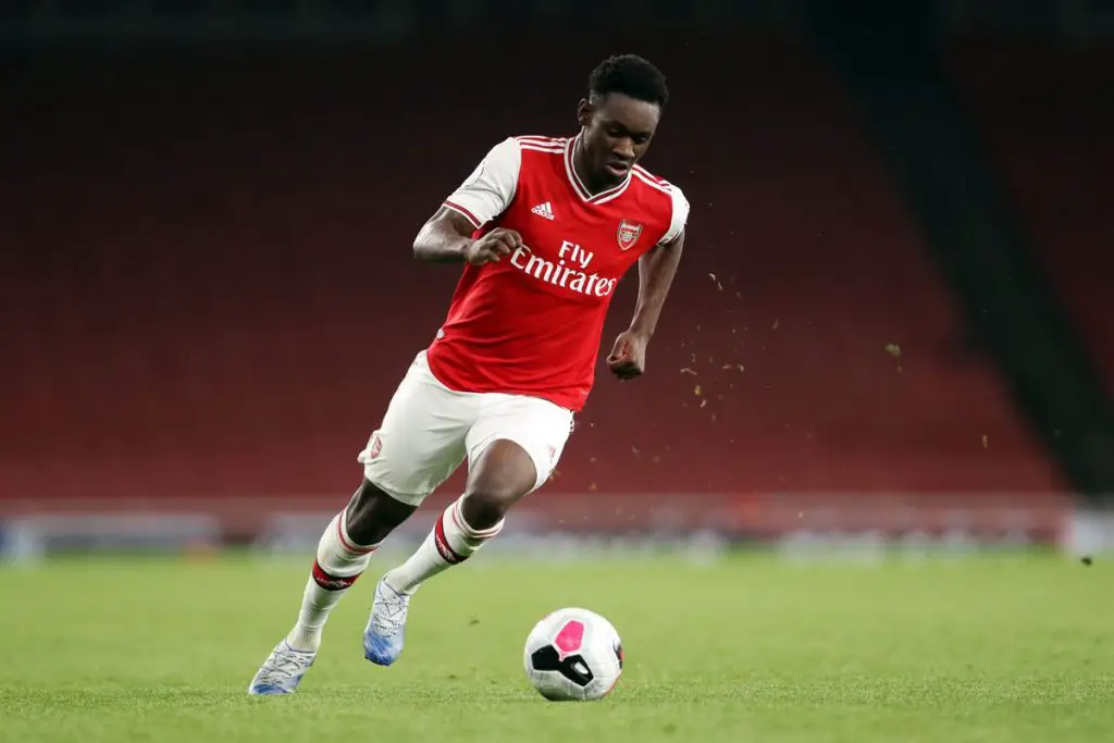 Arsenal will consider the team, league, and environment they will be exposing Folarin Balogun to before deciding his destination. (Getty Images)