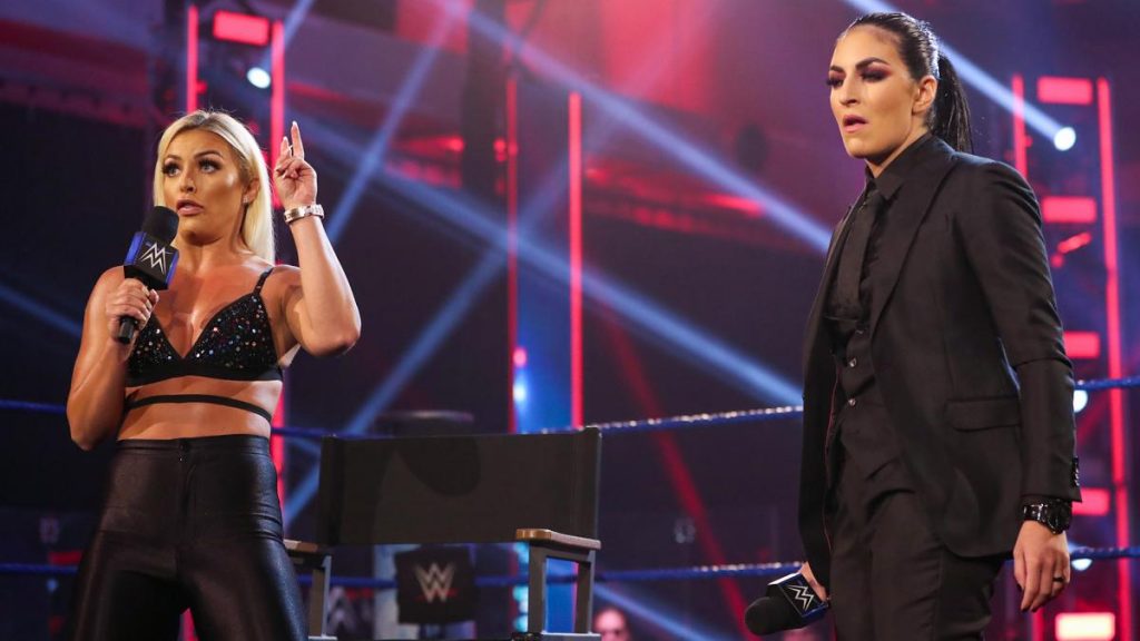 Mandy Rose and Sonya Deville clashed again on SmackDown