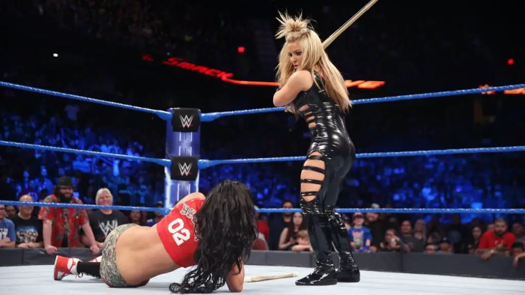 Natalya was involved in an intense rivalry with Nikki Bella in 2017