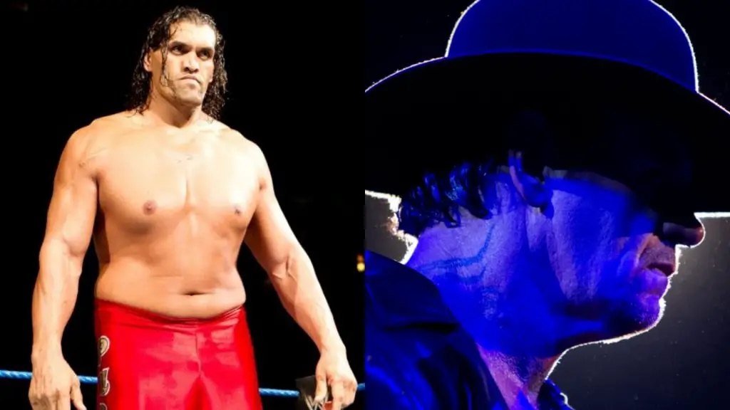 The Undertaker faced off against the Great Khali a few times in WWE