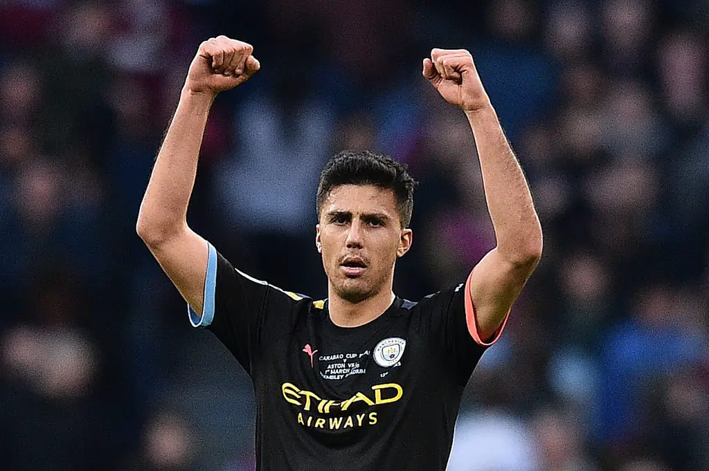Spaniard Rodri has established himself as the first-choice defensive midfielder at Manchester City this season.