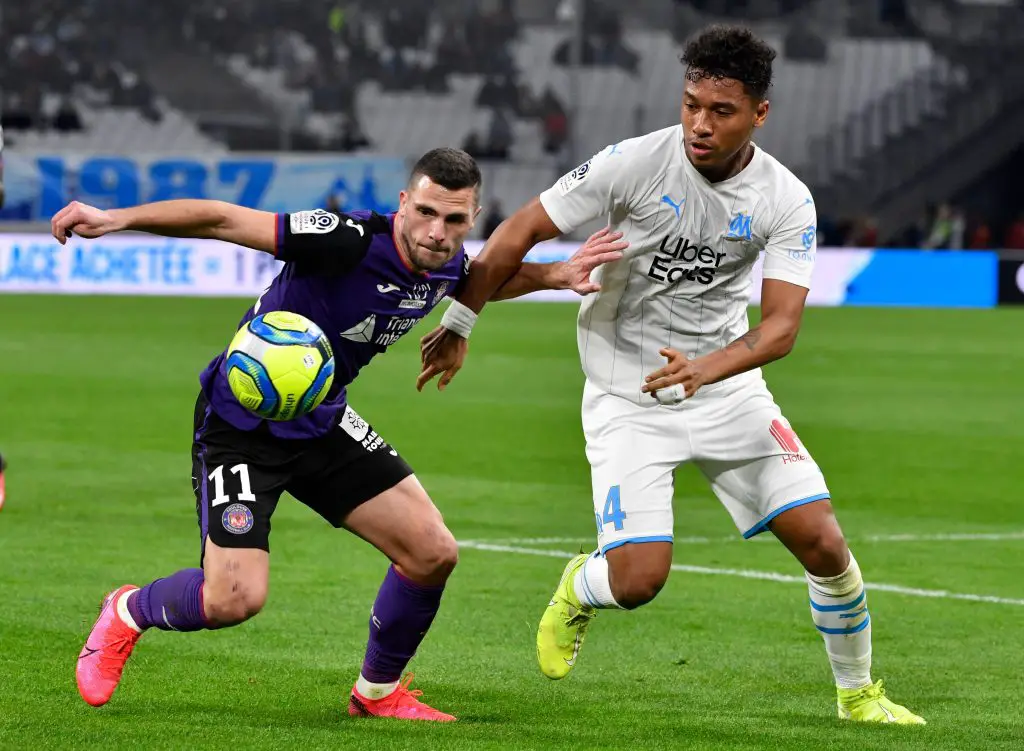 Marseille's French defender Boubacar Kamara during a Ligue Un match in February this year. 