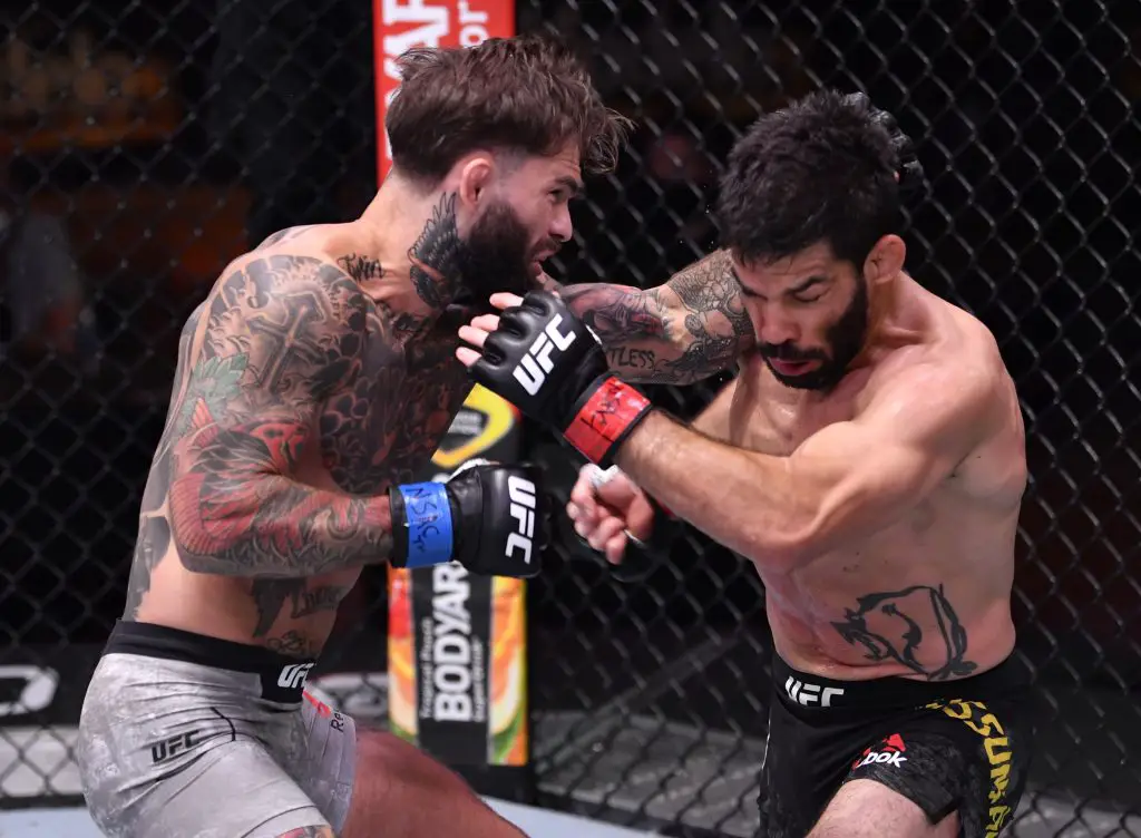 Raphael Assuncao was knocked out cold by Cody Garbrandt