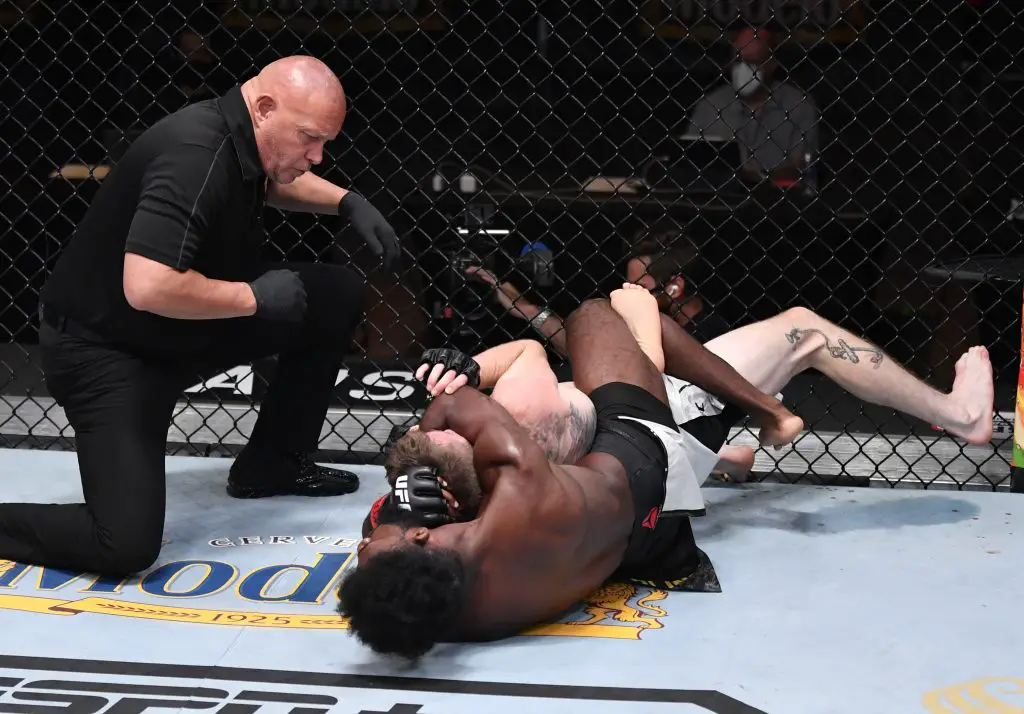 Cory Sandhagen fainted against Aljamain Sterling at UFC 250