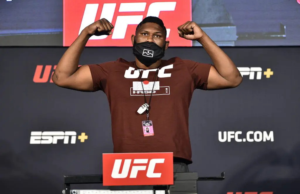 Curtis Blaydes recorded the most takedowns in a UFC Heavyweight fight