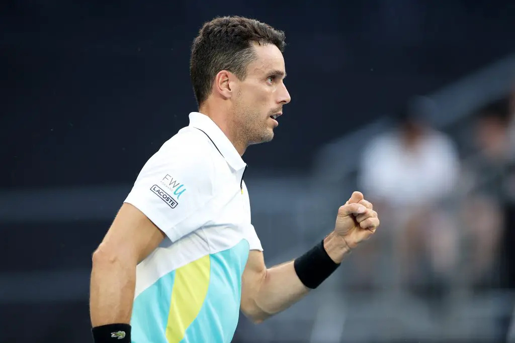Roberto Bautista Agut of Spain advanced into the semi-finals of the the Thiem's 7 event on Thursday.