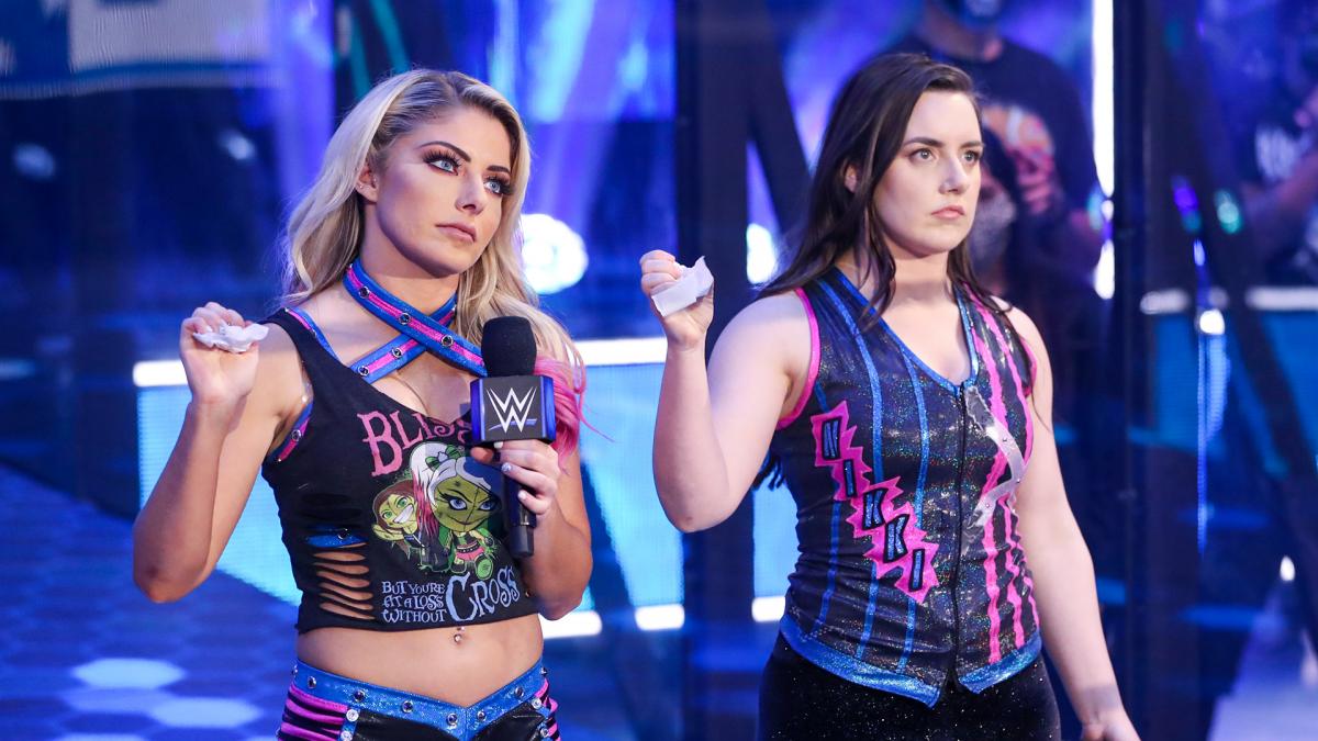 Alexa Bliss and Nikki Cross