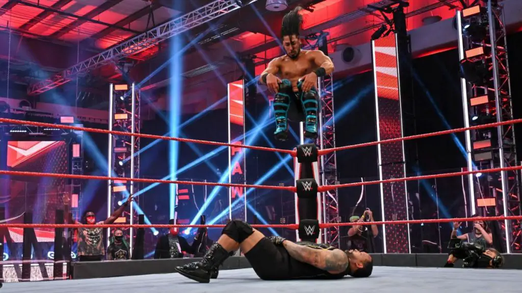 Mustafa Ali hot the win over MVP on RAW (WWE)