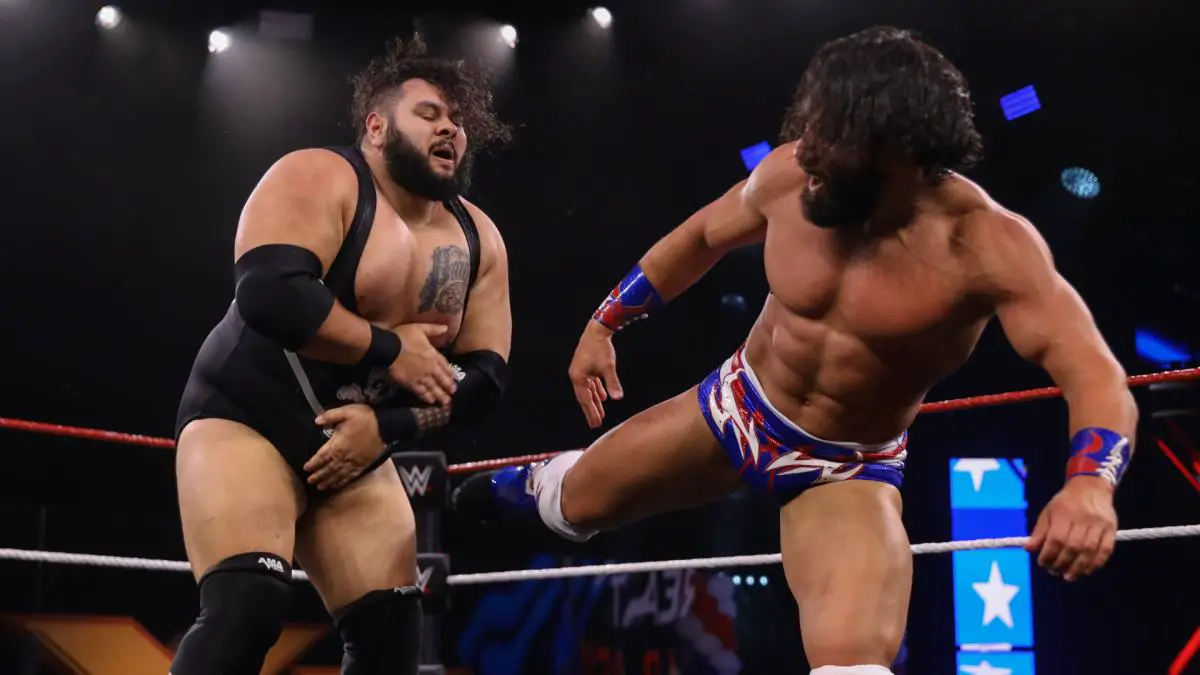 Bronson Reed defeated Tony Nese at the Great American Bash