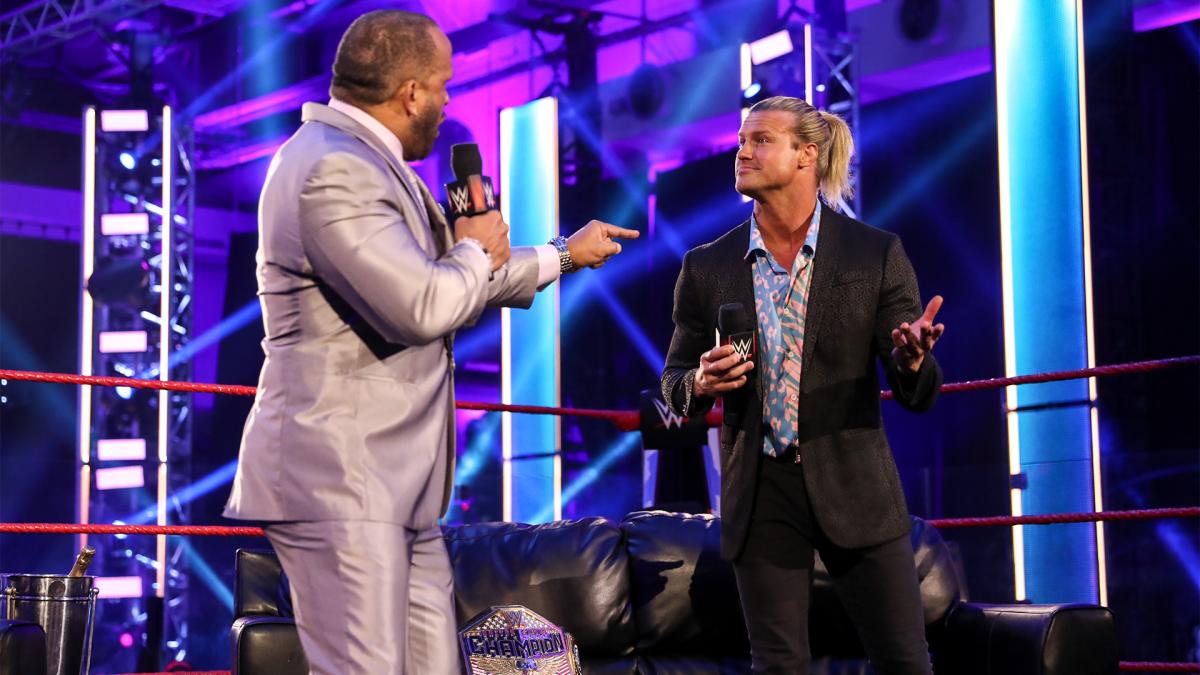 MVP and Dolph Ziggler on the VIP Lounge