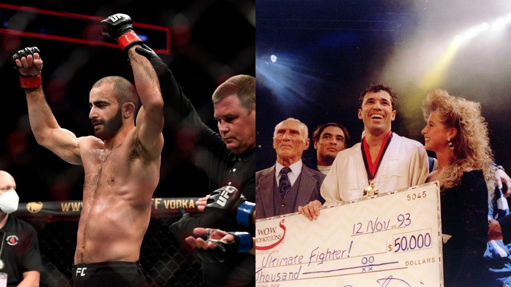 Giga Chikadze named Royce Gracie as one of his inspirations to get into MMA