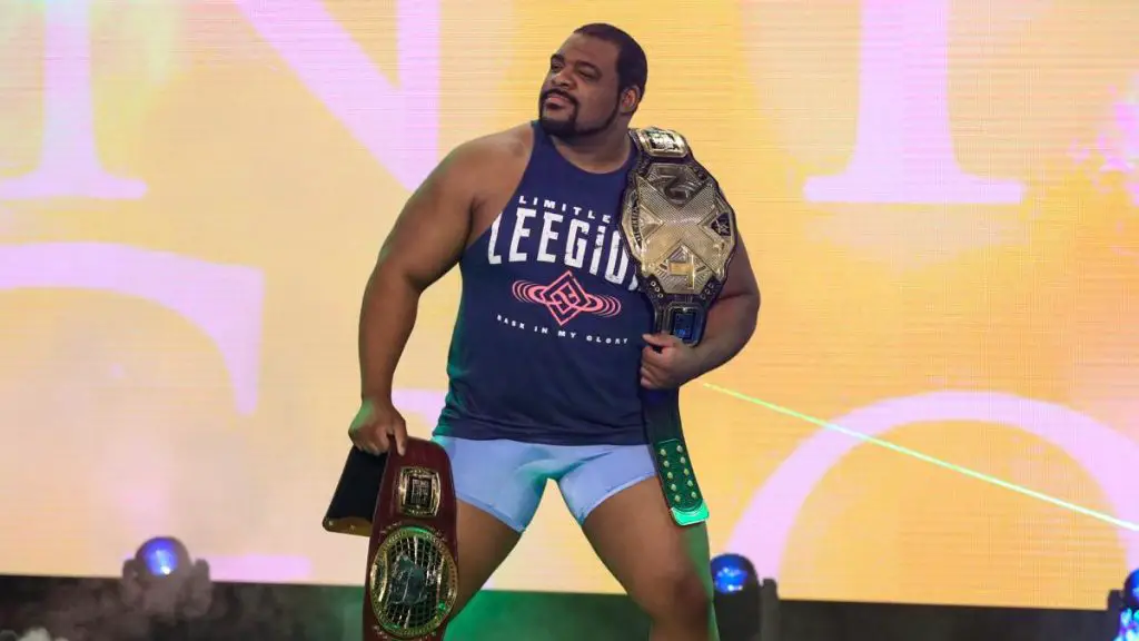 Keith Lee was the NXT and the North American Champion. (WWE)