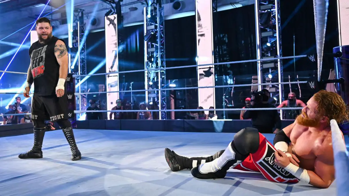 Kevin Owens vs Murphy kicked off Extreme Rules 2020