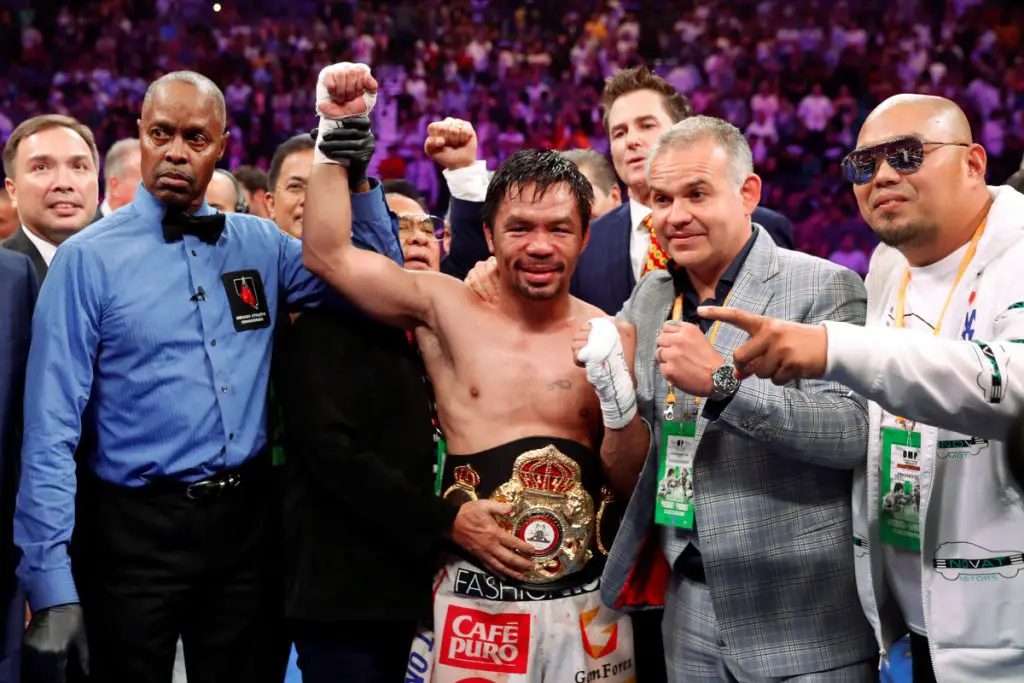 Pacquiao is one of the most decorated boxers