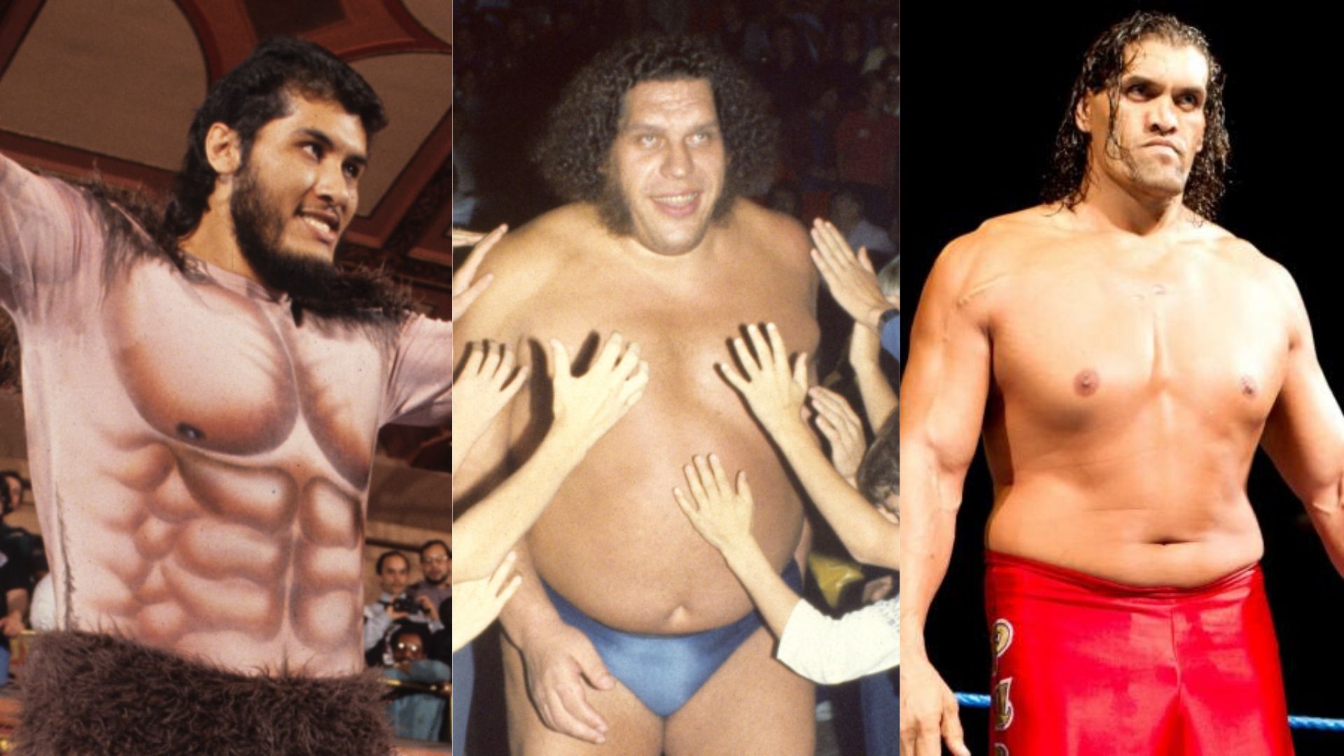 Andre the giant vs the great khali