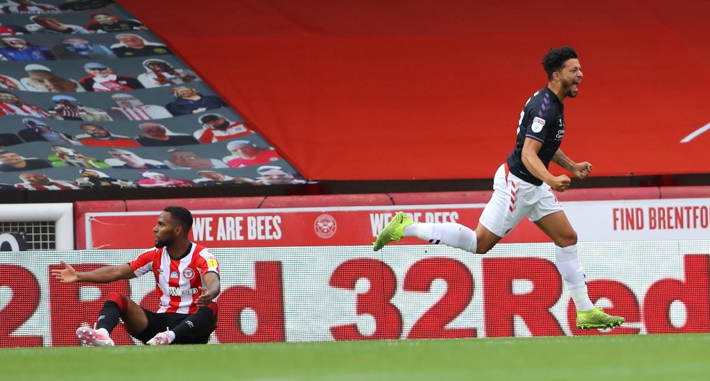 Why Newcastle should take a punt on this 25-year-old African ace by beating their rivals 1 Macauley Bonne (R) celebrates after scoring against Brentford (Getty Images)