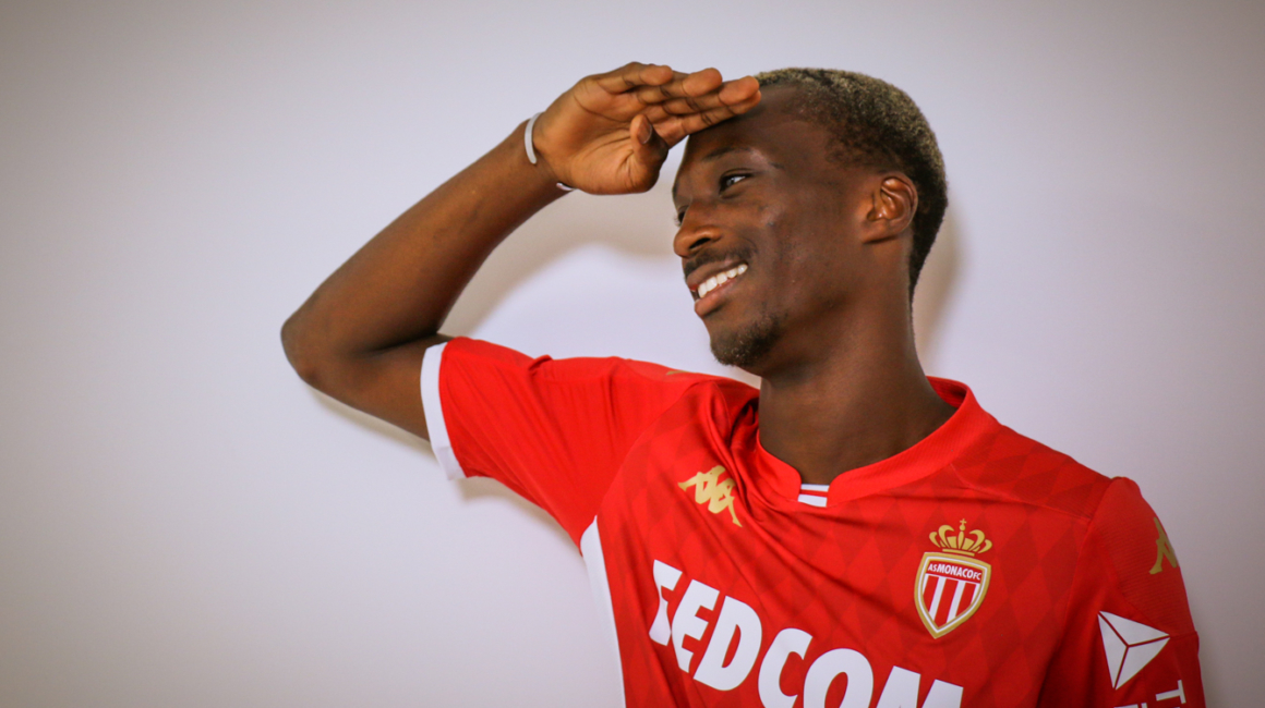 Chrislain Matsima made his debut for Monaco in a friendly against Standard Liege (Image credit: Google)