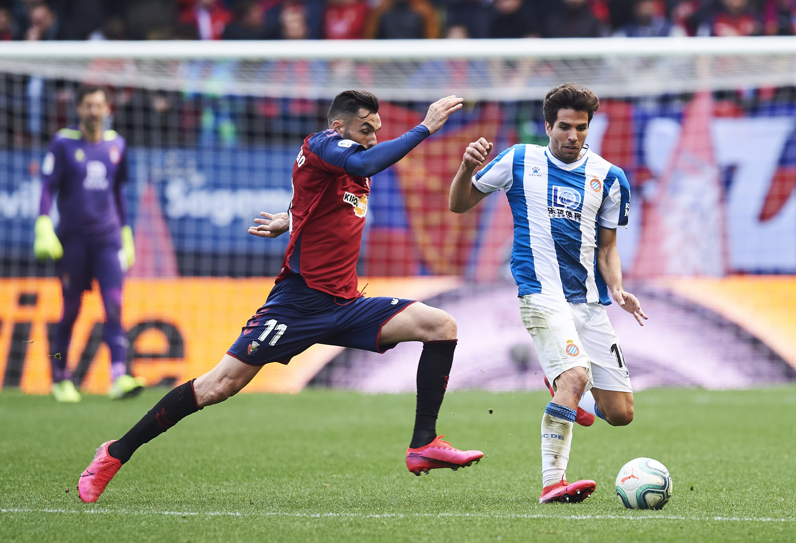 Leandro Cabrera (R) has impressed in a short time with Espanyol (Getty Images)