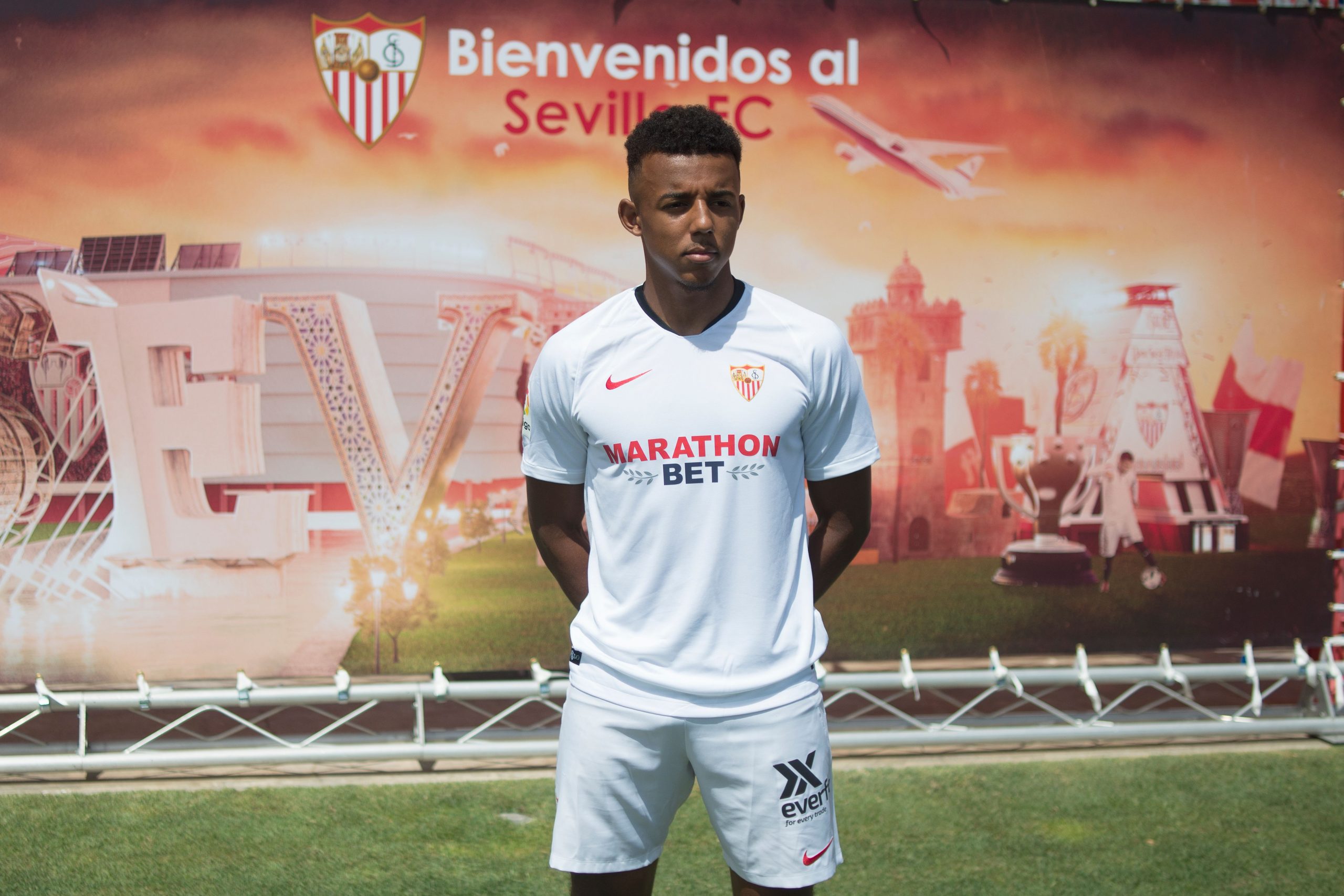 Jules Kounde has impressed in his debut season in La Liga with Sevilla (Getty Images)