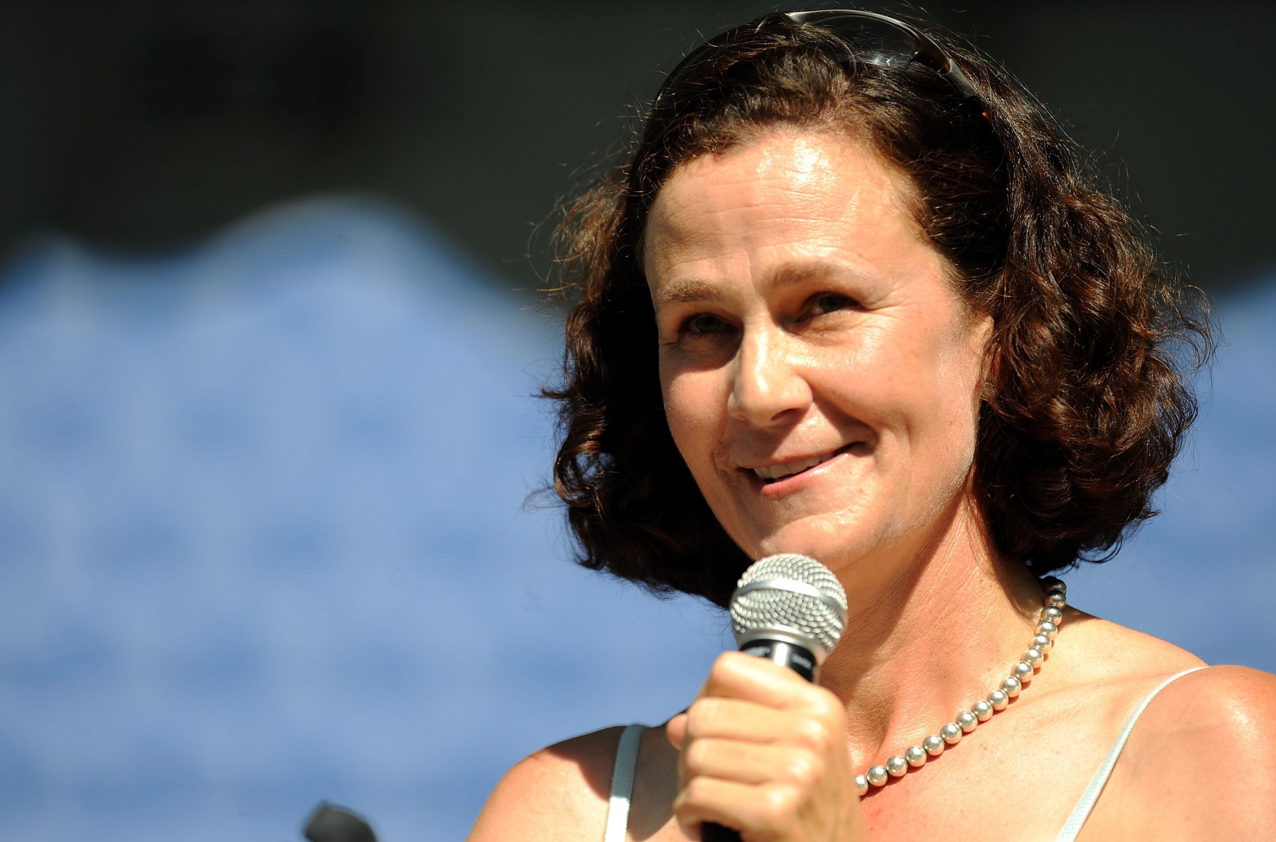 Former US tennis star and doubles player Pam Shriver was the first recipient of the Career Golden Slam feat. 
