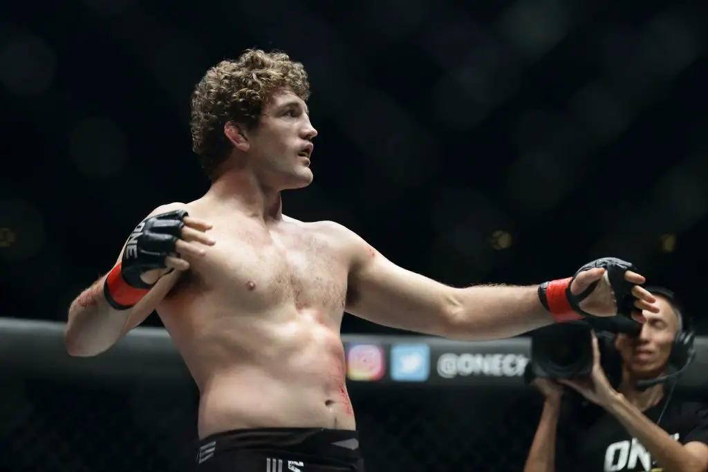 Ben Askren is poised to face Jake Paul in a boxing match next year. (Photo by Suhaimi Abdullah/Getty Images)