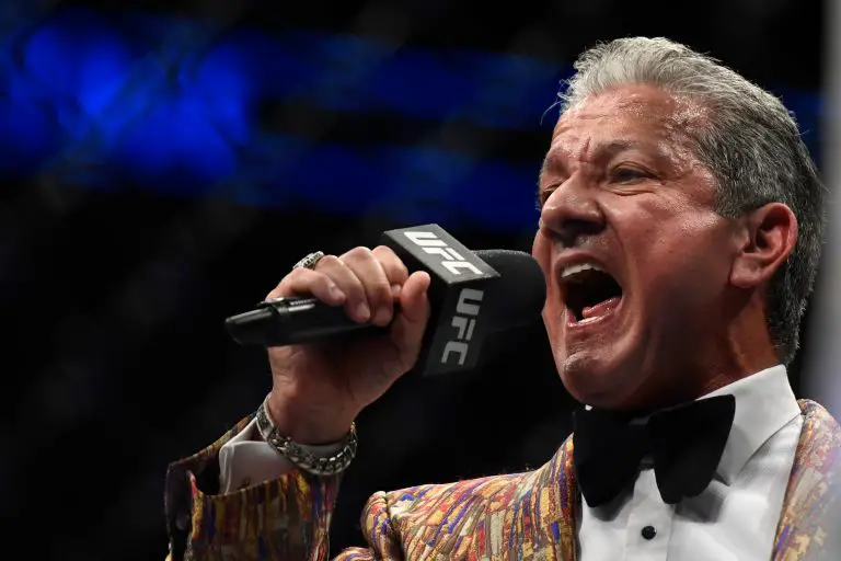 Bruce Buffer is one of the biggest names in the UFC