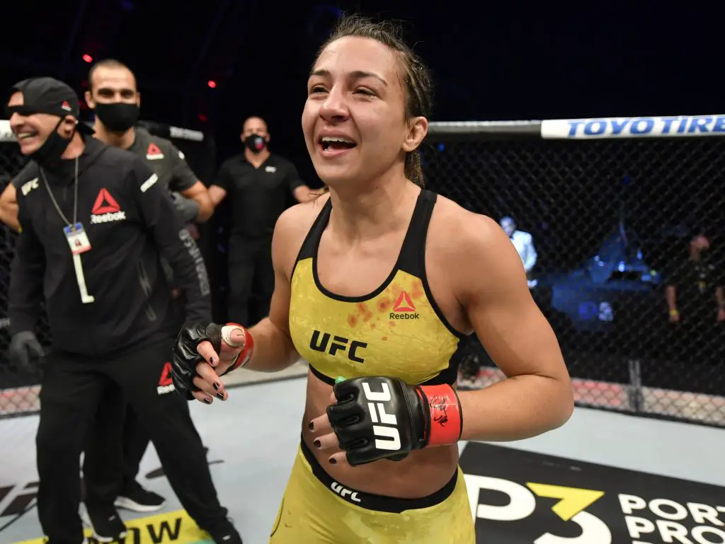 Amanda Ribas won against Paige VanZant and now an MMA record of 10-1