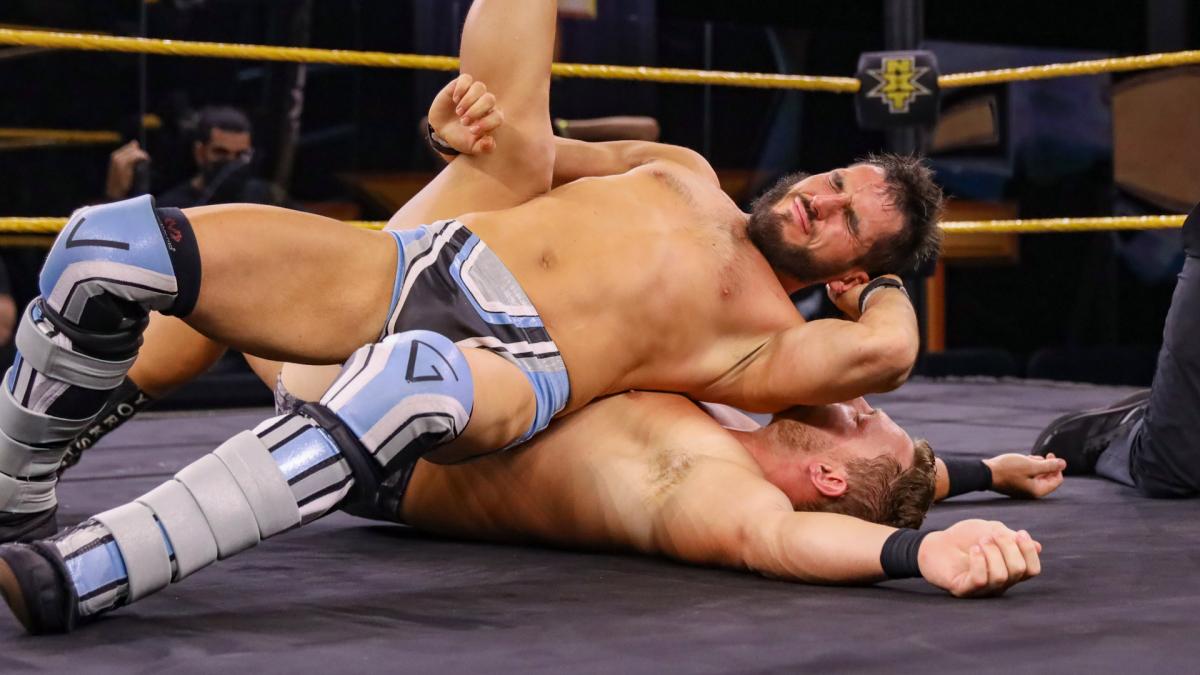 Johnny Gargano faces off against Ridge Holland on NXT