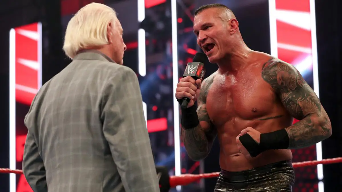 Randy Orton speaks with Ric Flair on this week's Raw