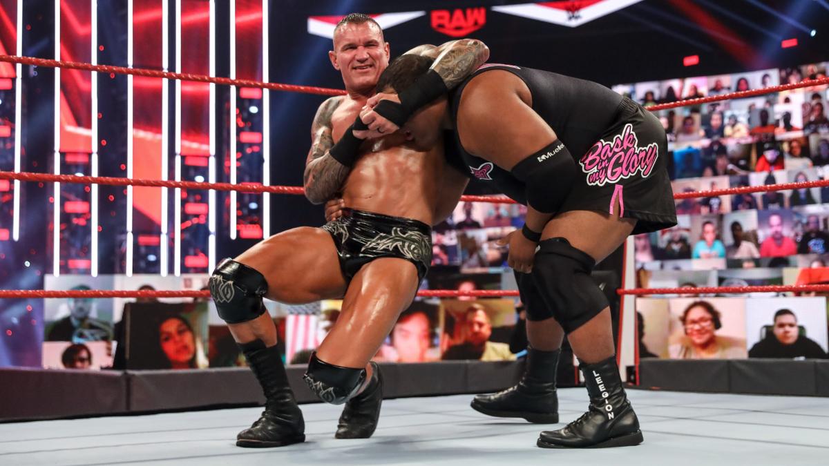 Keith Lee and Randy Orton clashed on Raw 