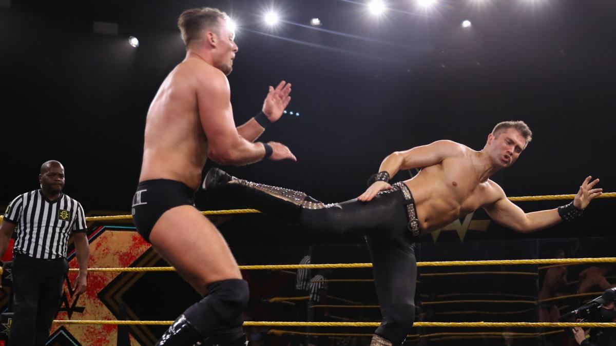 Triple H posts congratulatory message as NXT crowns debut champions 1 Tyler Breeze in action against Imperium on WWE NXT