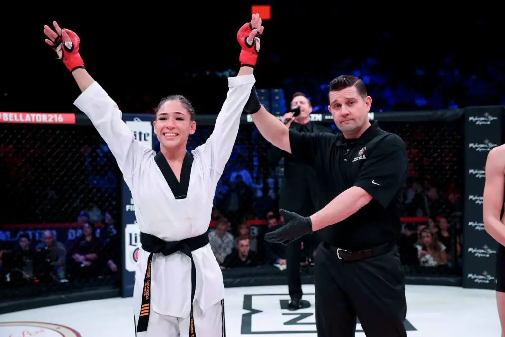 Valerie Loureda is currently undefeated in her MMA career
