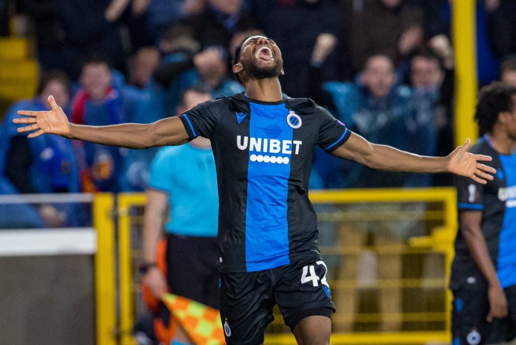 Emmanuel Dennis celebrates after scoring a goal (Image credit: Google)