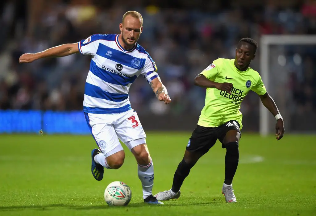 Siriki Dembele (R) in action against QPR (Getty Images)