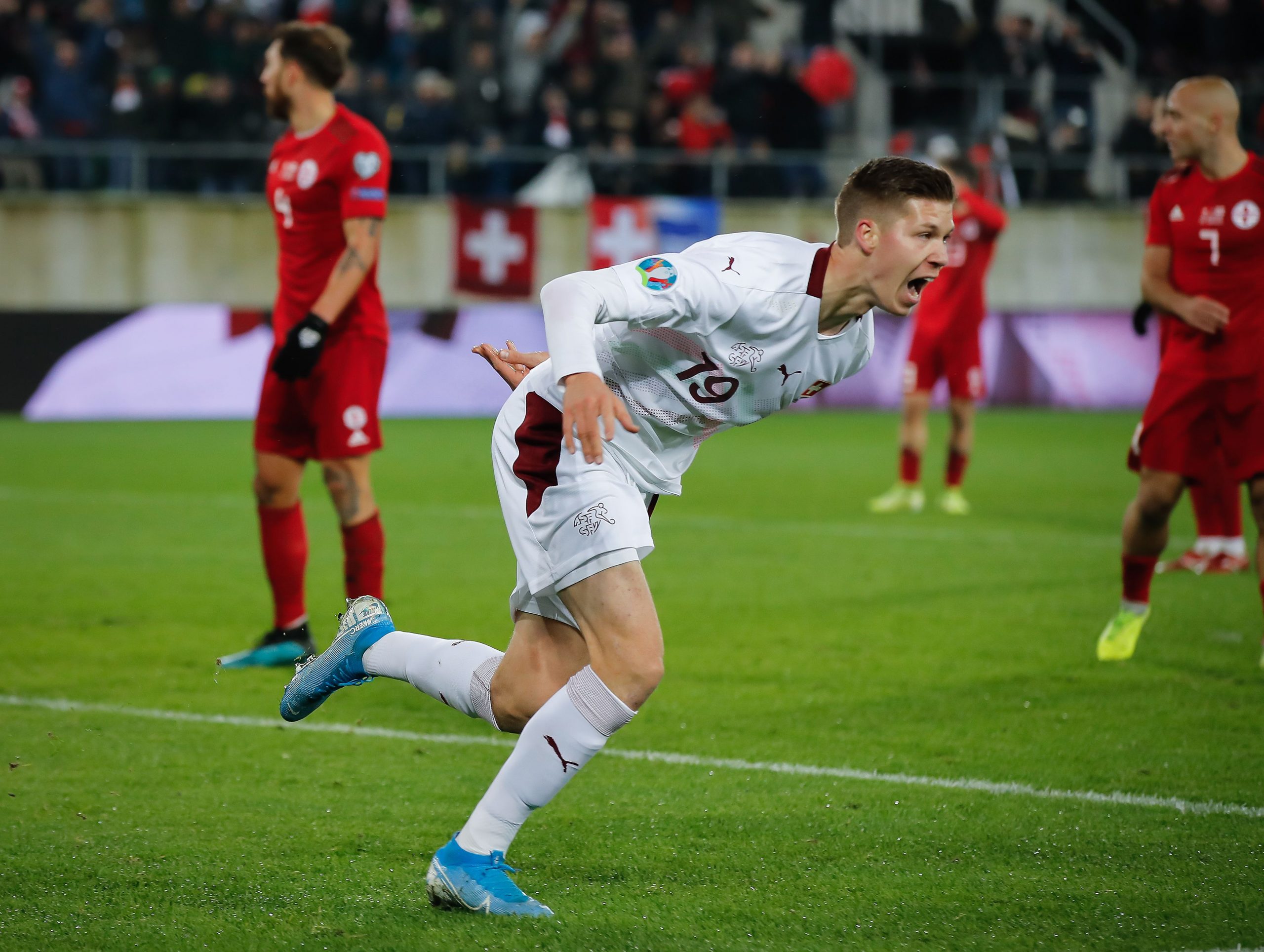 Cedric Itten enjoyed a brilliant 2019/20 campaign with St. Gallen (Getty Images)