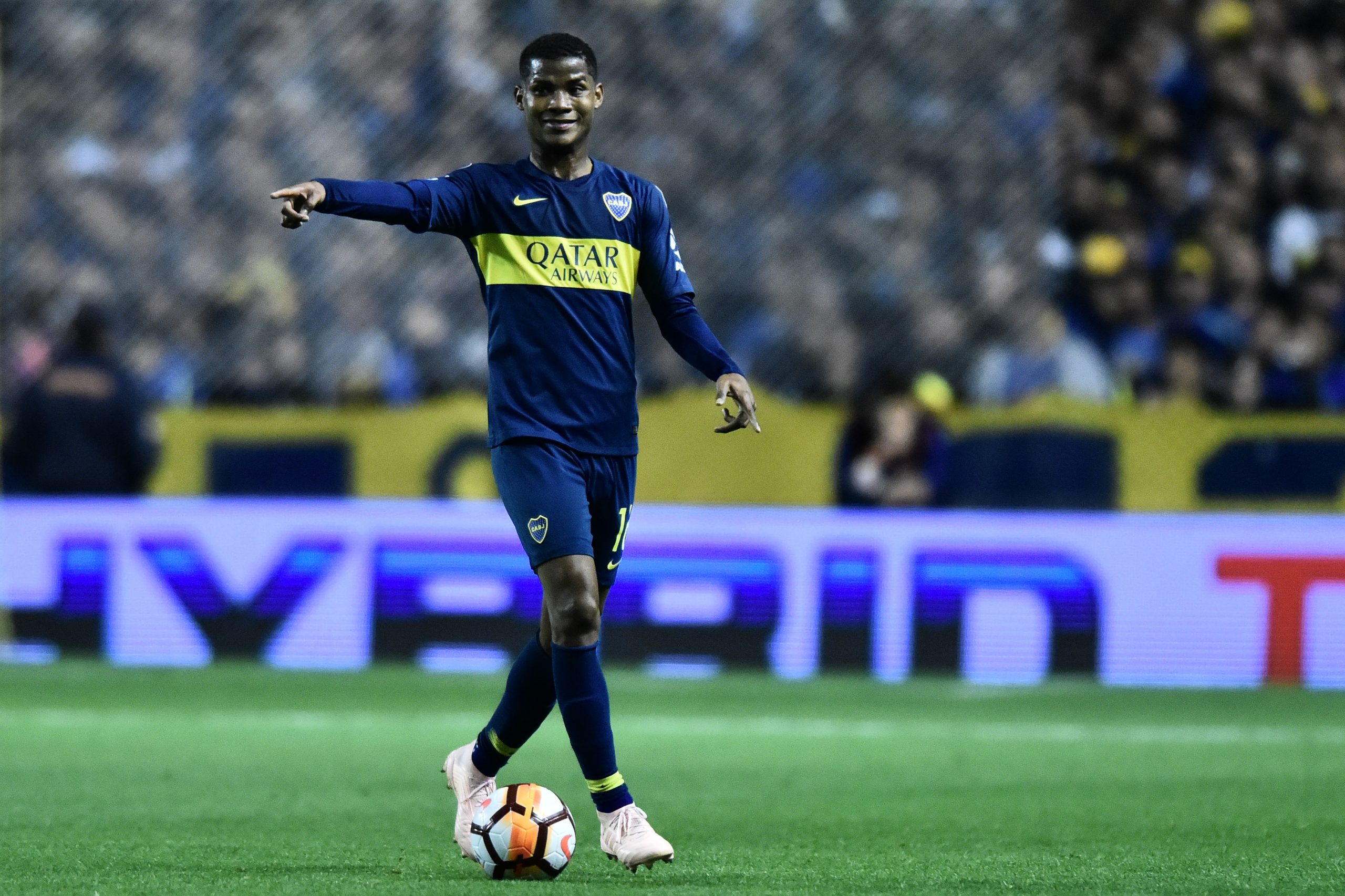 Wilmar Barrios during his time with Boca Juniors (Getty Images)
