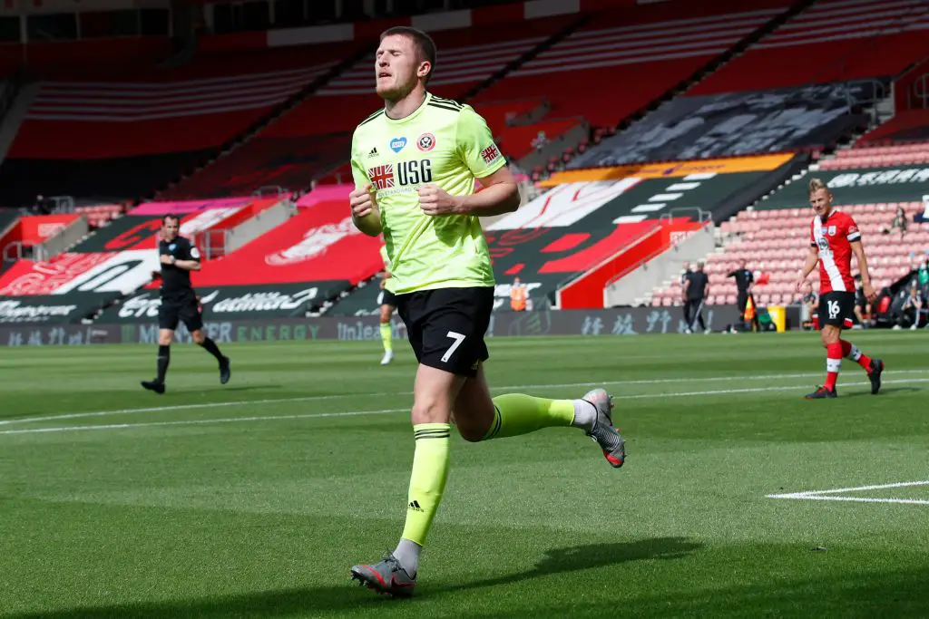 John Lundstram has impressed during his time in the Premier League with the Blades. (GETTY Images)