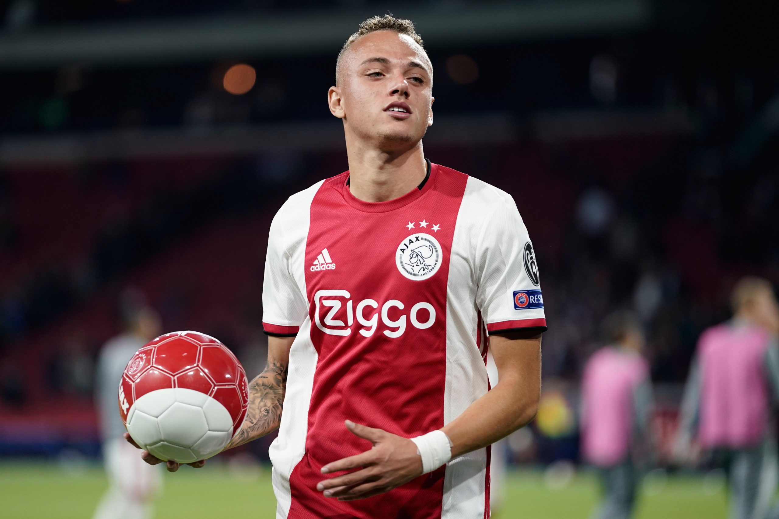 Noa Lang made his debut for Ajax in the 2019/20 campaign (Getty Images)