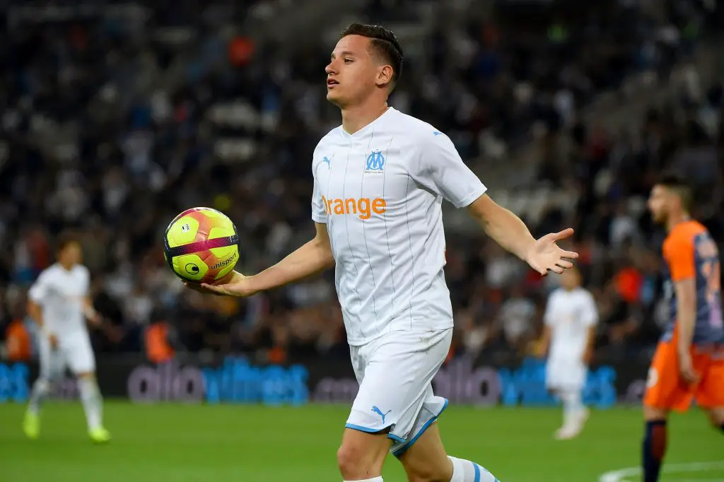 Florian Thauvin celebrates after scoring a goal (Getty Images)
