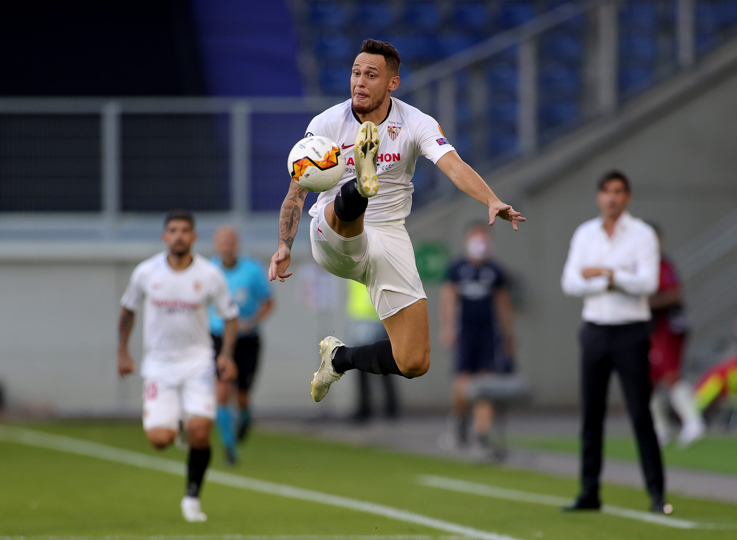 Lucas Ocampos has established himself as a key figure under Jueln Lopetegui (Getty Images)