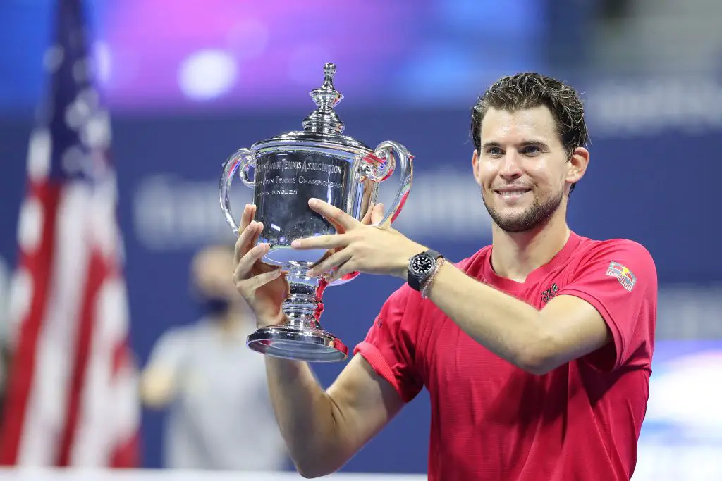 Dominic Thiem won his first Grand Slam at the 2020 US Open