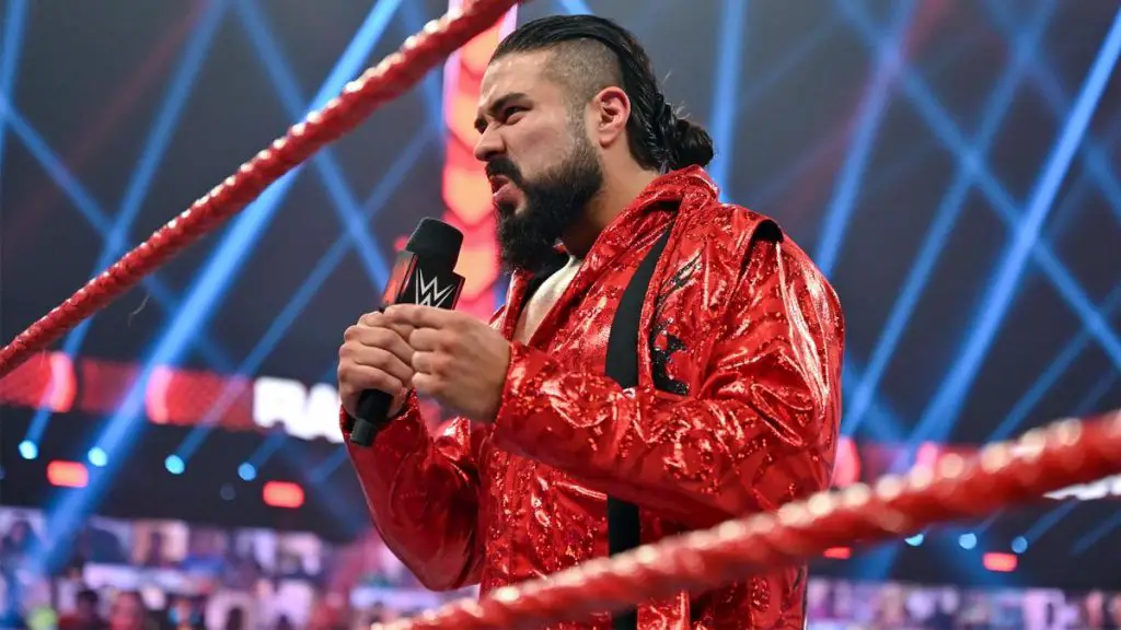 Andrade hinted a new gimmick could be on the way