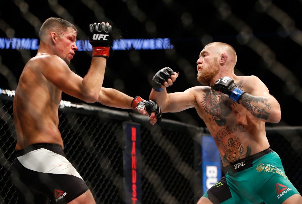 Nate Diaz vs Conor McGregor trilogy