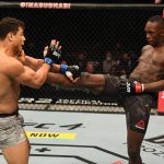 Israel Adesanya brought out some dance moves after winning against Paulo Costa at UFC 253