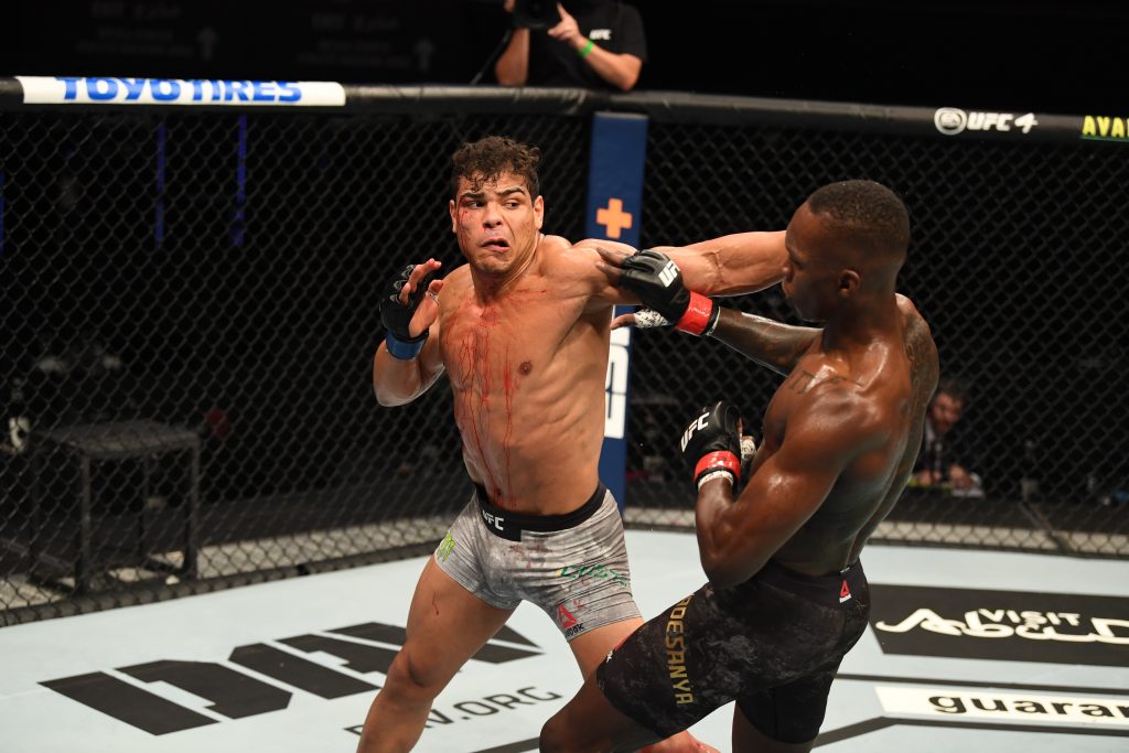Paulo Costa was defeated easily by Israel Adesanya