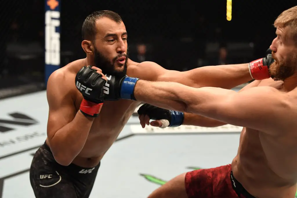 Dominick Reyes ate some powerful kicks from Jan Blachowicz and picked up a rib injury