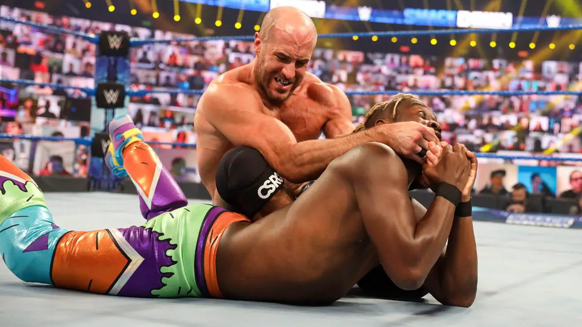 Cesaro faces Seth Rollins at WrestleMania 37
