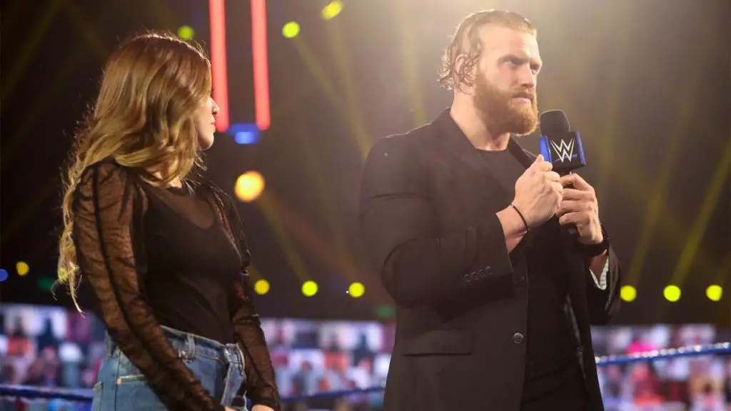Aalyah and Murphy on WWE Raw