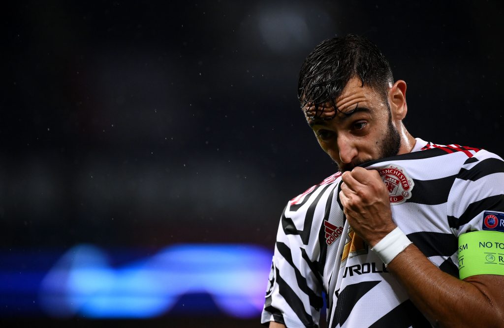 Real Madrid Barcelona weigh up move for 26-year-old Manchester United star Bruno Fernandes 1 Fernandes has so far contributed to 70 goals in 85 appearances for United.