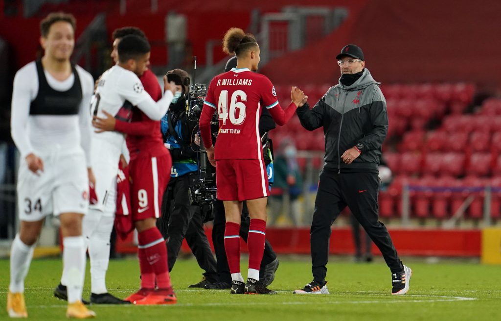 liverpool fc v fc midtjylland group d uefa champions league 2